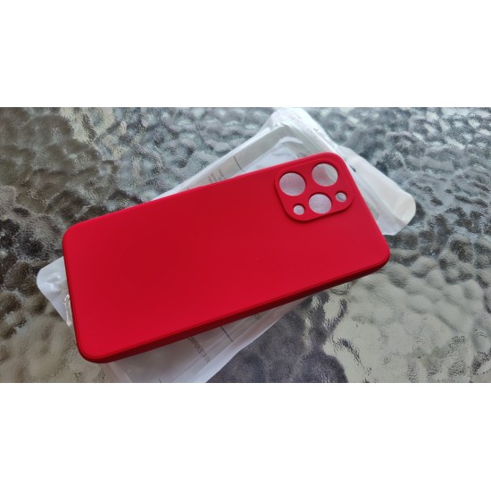 Xiaomi Redmi 12 dėklas nugarėlė, matinis raudonas