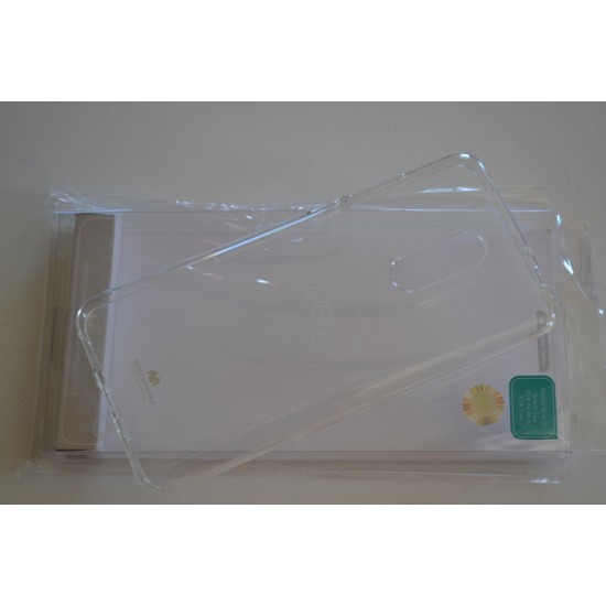 Xiaomi Redmi 5 Plus silikoninis dėklas Goospery Jelly, clear