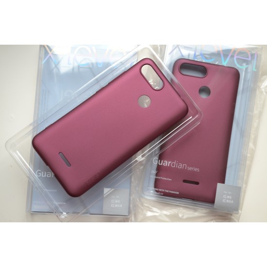 Xiaomi Redmi 6 / 6A silikoninis dėklas X-Level, bordo