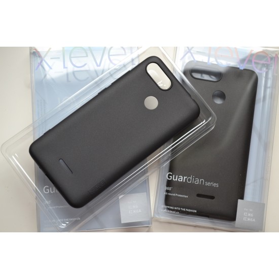 Xiaomi Redmi 6 / 6A silikoninis dėklas X-Level, juodas