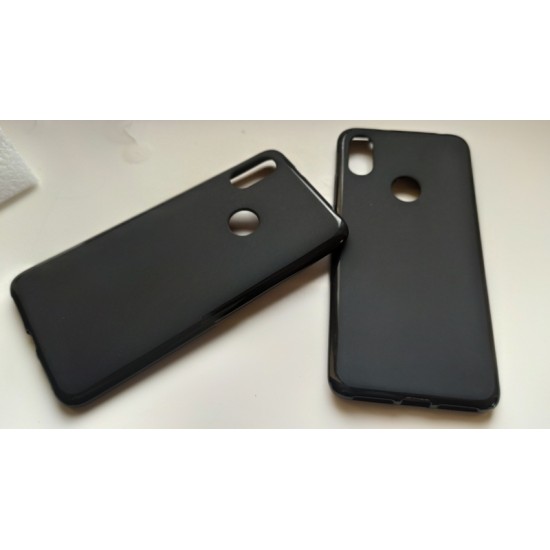 Xiaomi Redmi S2 silikoninis dėklas, matinis juodas