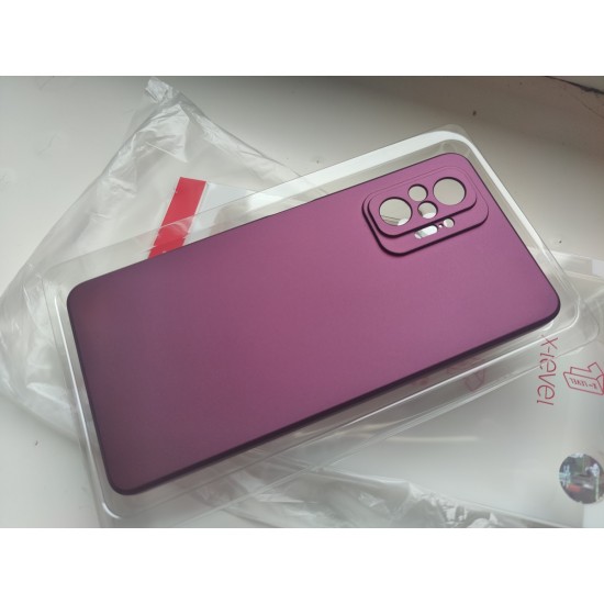 Xiaomi Redmi Note 10 Pro silikoninis dėklas X-level, bordo
