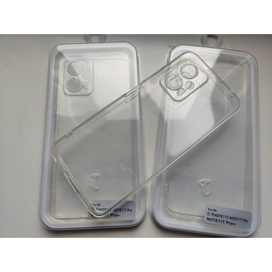 Xiaomi Poco X4 GT silikoninis dėklas X-Level, bespalvis