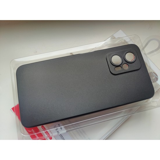 Xiaomi Poco X4 GT silikoninis dėklas X-Level, juodas