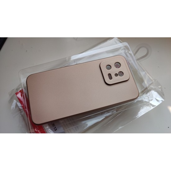 Xiaomi 13 silikoninis dėklas X-Level, auksinis