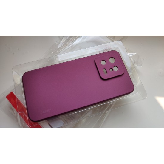 Xiaomi 13 silikoninis dėklas X-Level, bordo