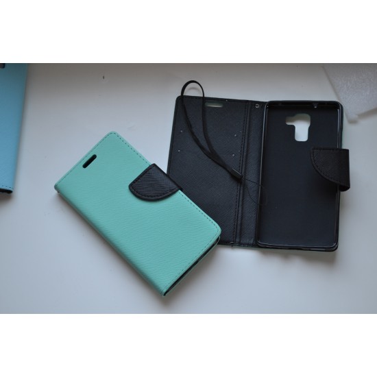 Huawei Honor 7 dėklas knygutė Fancy, mint