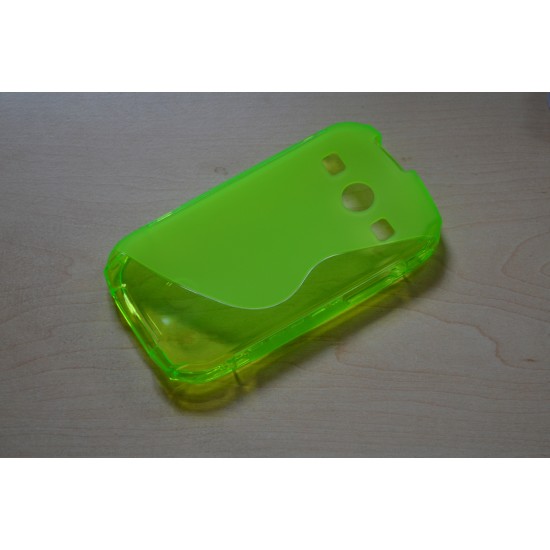Samsung Galaxy Xcover 2 S7710 dėklas, silikoninis, žalias