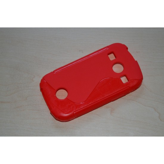 Samsung Galaxy Xcover 2 silikoninis dėklas S-Case, raudonas