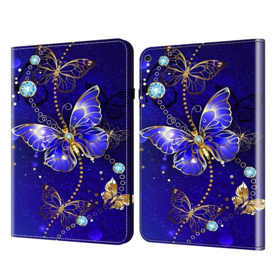 Apple iPad 10.2 2021/2020/2019/Air 2019 dėklas knygutė su piešiniu(Diamond Butterflies) Apple iPad 10.2 2021/2020/2019/Air 2019 dėklas knygutė su piešiniu(Diamond Butterflies)