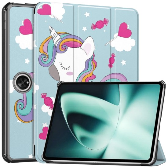 OnePlus Pad dėklas knygutė su piešiniu(Unicorn) OnePlus Pad dėklas knygutė su piešiniu(Unicorn)