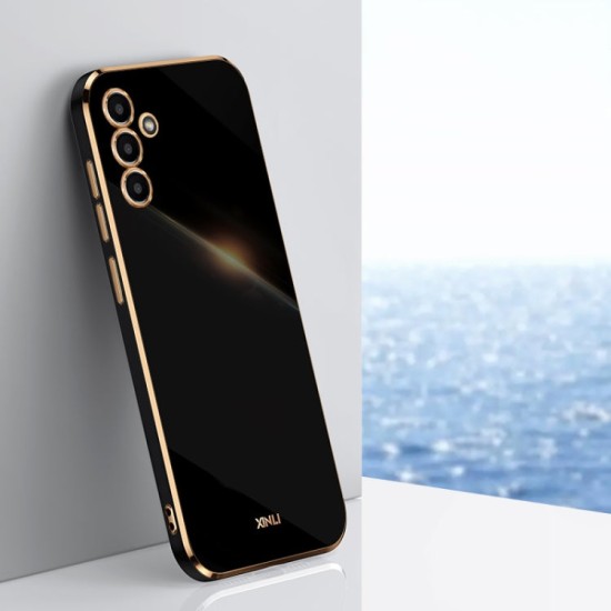 Samsung Galaxy A04s / A13 5G dėklas nugarėlė silikoninis Xinli, juodas Samsung Galaxy A04s / A13 5G dėklas nugarėlė silikoninis Xinli, juodas