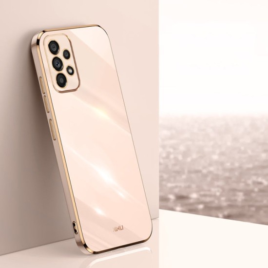Samsung Galaxy A53 5G dėklas nugarėlė silikoninis Xinli, rožinis
