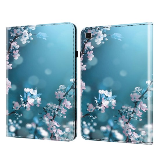 Samsung Galaxy Tab A7 10.4 dėklas knygutė su piešiniu(Plum Bossom) Samsung Galaxy Tab A7 10.4 dėklas knygutė su piešiniu(Plum Bossom)