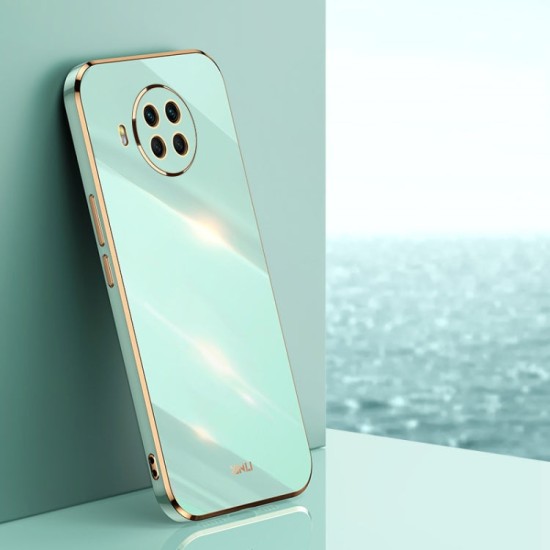 Xiaomi Mi 10T Lite 5G dėklas nugarėlė silikoninis Xinli, žalsvas Xiaomi Mi 10T Lite 5G dėklas nugarėlė silikoninis Xinli, žalsvas