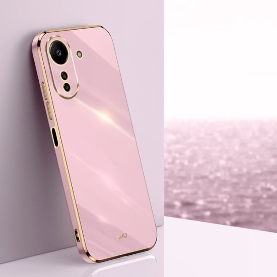 Xiaomi Redmi 13C 4G / Poco C65 dėklas nugarėlė silikoninis Xinli, rausvas